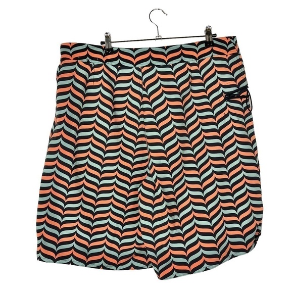 Patagonia Blue & Orange Wavefarer Board Swim Shorts 36 - Picture 2 of 5